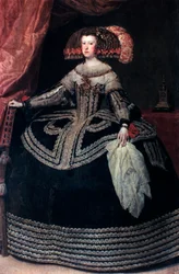 Königin Doña Mariana von Österreich, ca. 1652-1653
