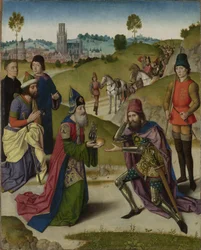 Das Treffen von Abraham und Melchisedek