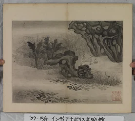 Album mit Landschaftsgemälden