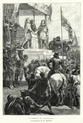 Le Serment De Strasbourg (Gravur)