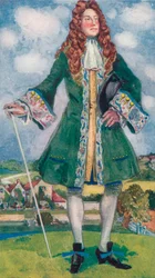 Ein Mann aus der Zeit von William und Mary, 1907
