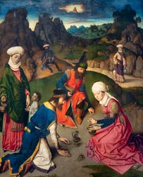 Pfarrkirche (Parochiekerk Sint-Pieter). Abendmahl. Dirk Bouts. 1464-1468. (Detail)