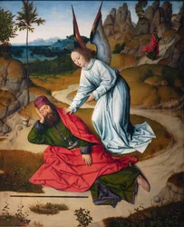 Pfarrkirche (Parochiekerk Sint-Pieter). Das letzte Abendmahl. Dirk Bouts. 1464-1468. Detail. Rechtes Panel.