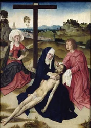 Die Beweinung, ca. 1455-60