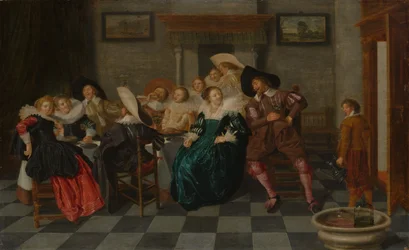 Ein Bankett, 1628