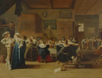 Treffen in einem Innenraum