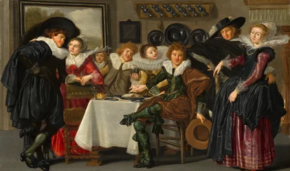 Fröhliche Gesellschaft