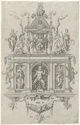 Wappen der Haarlemer Rederijkerskamer De Wijngaertrancken