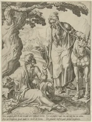 Einladung des Propheten an den Gottesmann (Geschichte des ungehorsamen Gottesmannes)