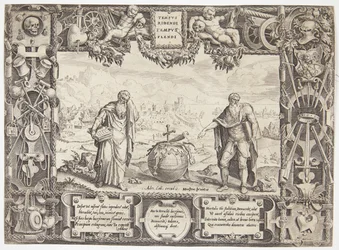 Heraklit und Demokrit, oder Ermahnung zur Ausdauer und Nachsicht