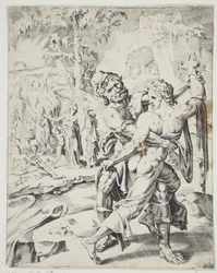 Jakob kämpft mit dem Engel