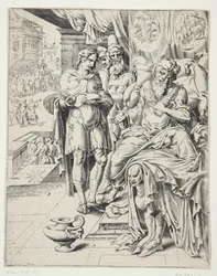 Joseph deutet die Träume des Pharao