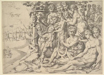 Apollo und die Musen