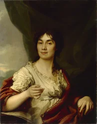 Porträt der Gräfin Anna Stepanowna Protassowa (1745-1826), um 1800