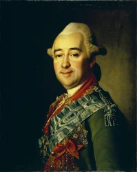 Porträt von General Michail Kretschetnikow, 1770er