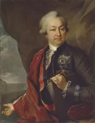 Porträt des Grafen Iwan Iwanowitsch Schuwalow 1727-1797, 1790