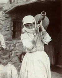 Armenisches Landmädchen, Jerewan, Armenien, 1880er