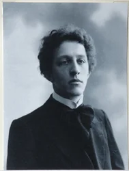 Porträt des Dichters Alexander Blok 1880-1921, 1907