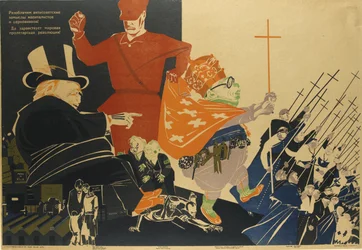 Wir werden die antisowjetischen Pläne der Imperialisten und kirchlichen Intrigen aufdecken!
