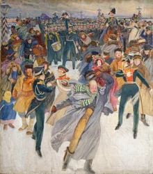 Der Dekabristenaufstand auf dem Senatsplatz am 14. Dezember 1825