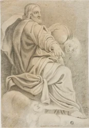 Sitzender Christus