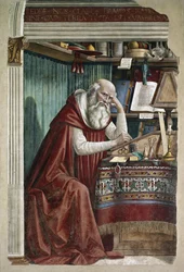 Heiliger Hieronymus in seinem Studierzimmer