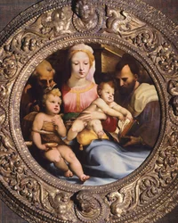 Heilige Familie, von Domenico Beccafumi