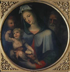 Die Heilige Familie mit dem jungen Johannes dem Täufer, ca. 1518