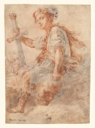 David mit dem Haupt des Goliath
