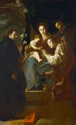 Die mystische Hochzeit der Heiligen Katharina und der Heiligen