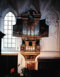 Ansicht der Renaissance-Orgel