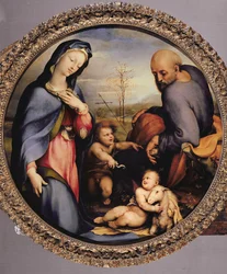 Die Heilige Familie mit dem kleinen Johannes dem Täufer, ca. 1515