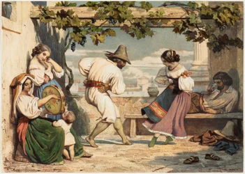 La Saltarelle, um 1800