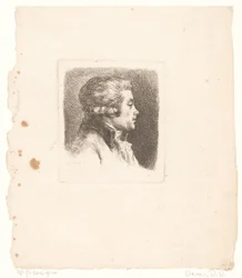 Porträt des französischen Druckverlegers N.C. Aubourg