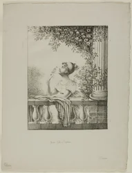 Junges Mädchen mit Vogel