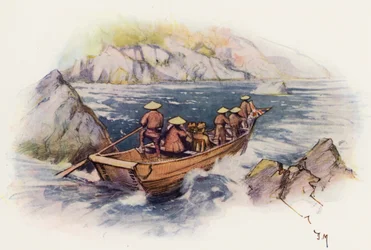 Die Stromschnellen hinunterfahren, Japan