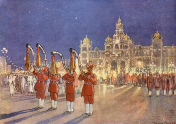 Der Empfang in Mysore