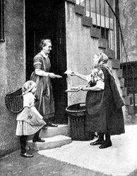 Fischverkäufer, Schottland, 1936