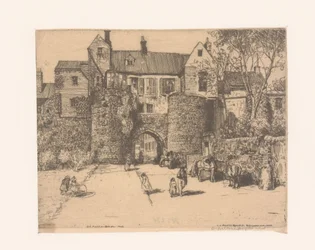 Das Porte Gayole in Boulogne-sur-Mer