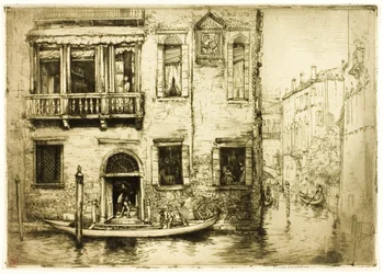 Der Kanal des kleinen Heiligen, Venedig