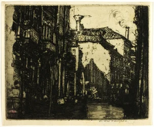 Der dunkle Kanal, Venedig