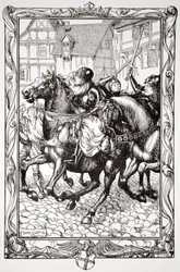 Überraschte Menge, 1905