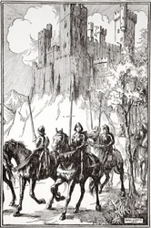 Sir Galahad in der Abtei