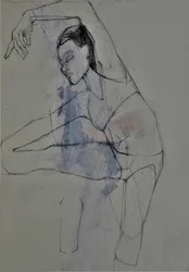 Anmutige Figuren-Skizze