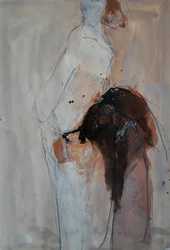 Stimmungsvolle Abstrakte Figur