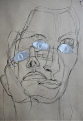 Mehrere Augen Porträt