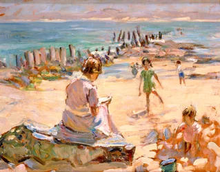 Strandszene