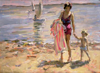 Strandszene, II