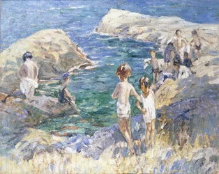Auf den Felsen
