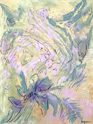Sanfte Lavendelblüten